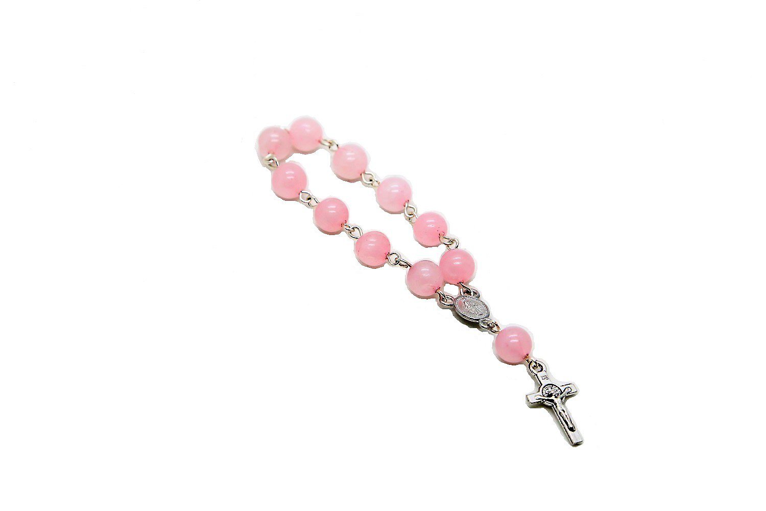 Rose Quartz Mini Rosary