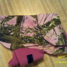 Handmade Dog Coat Size XS  Pink Camo