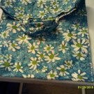 Tote Bag  Handmade  Blue Paisley    Unlined 15 x 10