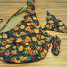 Shoulder Sling Carrier  3 Pc. Set With Bandana & Leash