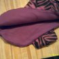 Handmade Dog Coat Size SM Pink Zebra