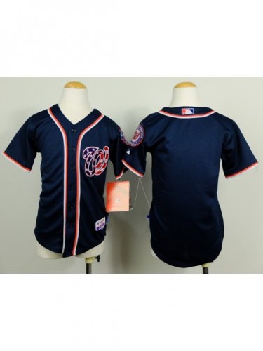 washington nationals navy blue jersey