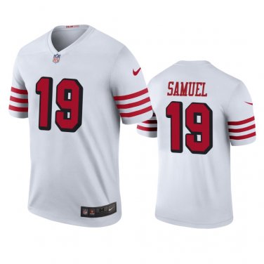 deebo samuel white color rush jersey