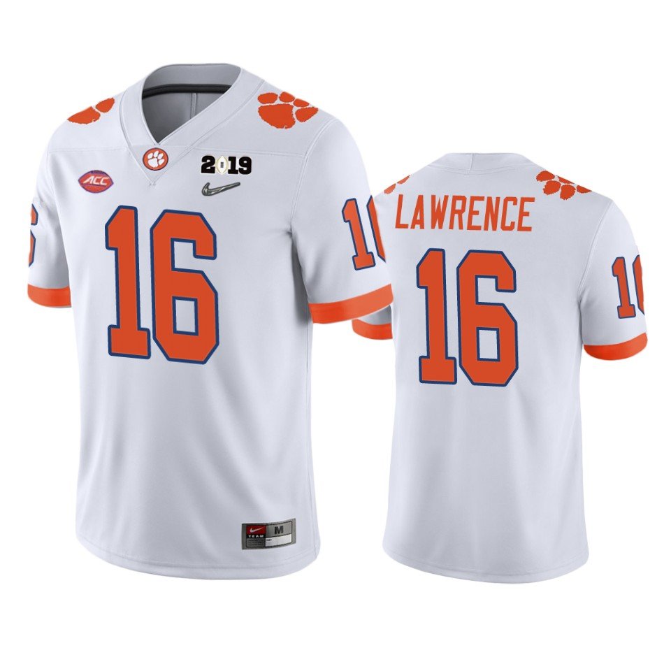trevor lawrence clemson youth jersey