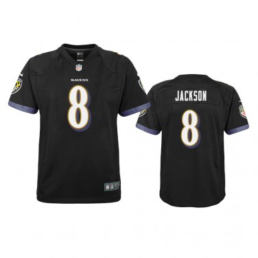 lamar jackson black ravens jersey