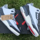 KAWS X Air Jordan 3 White Black Grey