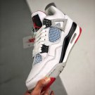NIKE Air Jordan 4 Retro What The White Blue
