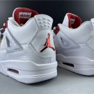 Nike Air Jordan 4 University Red- metallic Silver Sneaker