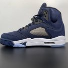 Nike Air Jordan 5 Retro Georgetown Midnight Navy
