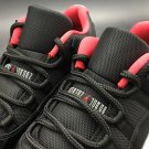 NIKE Air Jordan 11 Low ‘Bred’ BlackVarsity Red