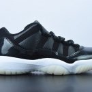 Nike Air Jordan 11 Retro Low 72-10  BLACK GYM RED WHITE SAIL