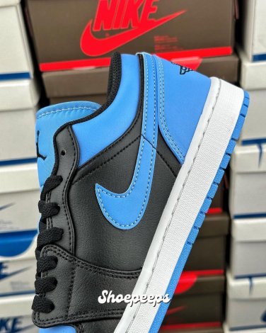 Nike air Jordan Low 'Black University Blue'