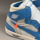 Off-White x Nike Air Jordan 1 UNC Blue