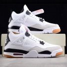 SB x Jordan 4  Black White