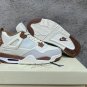 Sb X Nike Air Jordan 4 White Brown Sneaker