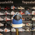Travis Scott x Air Jordan 1 Retro Low 'Sail Black Military Blu