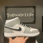 Nike Air Jordan 1 Mid 'Light Smoke Grey'_1