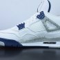 Nike Air  Jordan 4 Retro White Midnight Navy