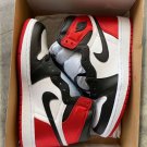 Nike Air Jordan 1 High 'Black Toe Satin'
