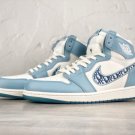 Nike Air Jordan 1 High Dior White Sky Blue