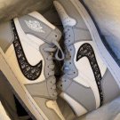 Nike Air Jordan 1 High OG Dior White Grey