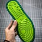NIKE Air Jordan 1 High Zoom Stadium White Green