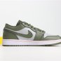 Nike Air Jordan 1 Low &acirc;��Military Themed&acirc;�� Olive Green