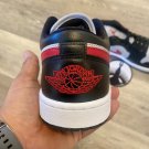 Nike Air Jordan 1 Low 'Black Wolf Grey Gym Red'
