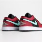 Nike Air Jordan 1 Low BlackGreen Pulse-Gym Red-White