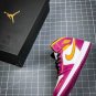 NIKE Air Jordan 1 Mid 'Dia De Muertos' White Purple
