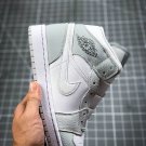 NIKE Air Jordan 1 Mid Grey Camo White
