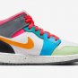 Nike Air Jordan 1 Mid GS Multicolor