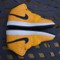 Nike Air Jordan 1 Mid GS 'University Gold'