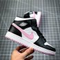 NIKE Air Jordan 1 Mid GS White Light Arctic Pink