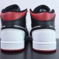 Nike Air Jordan 1 Mid Gym Red Black Toe