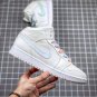 NIKE Air Jordan 1 Mid High GG Phantom Multicolor Swoosh