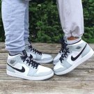 NIKE Air Jordan 1 Mid Light Smoke Grey Anthracite