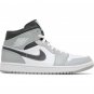 NIKE Air Jordan 1 Mid Light Smoke Grey Anthracite