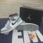 NIKE Air Jordan 1 Mid Light Smoke Grey Anthracite