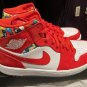 Nike Air Jordan 1 Mid SE GS 'Barcelona Sweater'