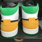 Nike Air Jordan 1 Mid SE Oakland Lucky Green Laser Yellow