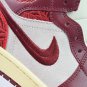 Nike Air Jordan 1 Mid SE Tiki Leaf Team Red