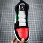NIKE Air Jordan 1 Mid SE WMNS Black White Multi Color Patent