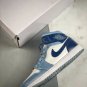 Nike Air Jordan 1 Mid Two-Tone Blue