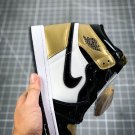 NIKE Air Jordan 1 Retro High OG NRG Gold Toe Black