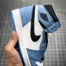 NIKE Air Jordan 1 Retro High OG White University Blue