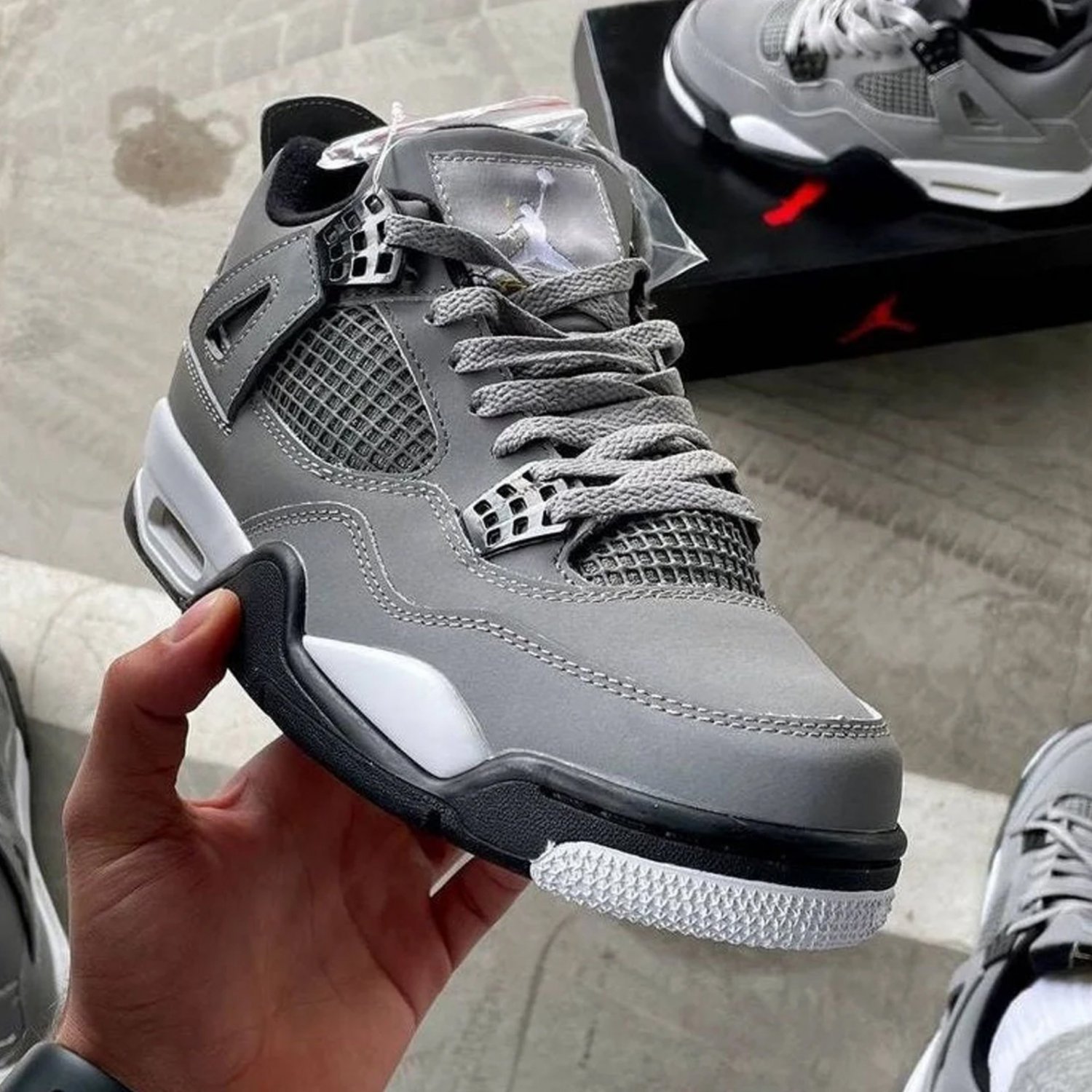 NIKE Air Jordan 4 Retro Cool Grey 2019 308497 007 US