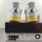 Air Jordan 4 WhiteCoconut Milk-Vivid Sulfur