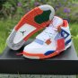 Air Jordan 4 WhiteRoyal BlueOrange