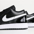 nike air jordan 1 low black white_1